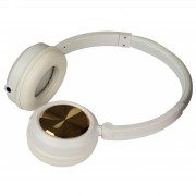 JB-Systems HeadZ White Headphone with mic (Android+iPhone) + share output